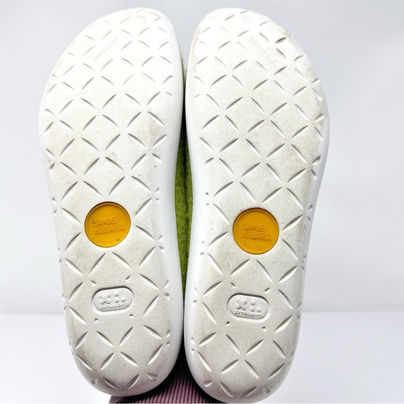 Samuel Hubbard Dreams Wool Felt Clogs Green Size 11 - Picture 6 of 8